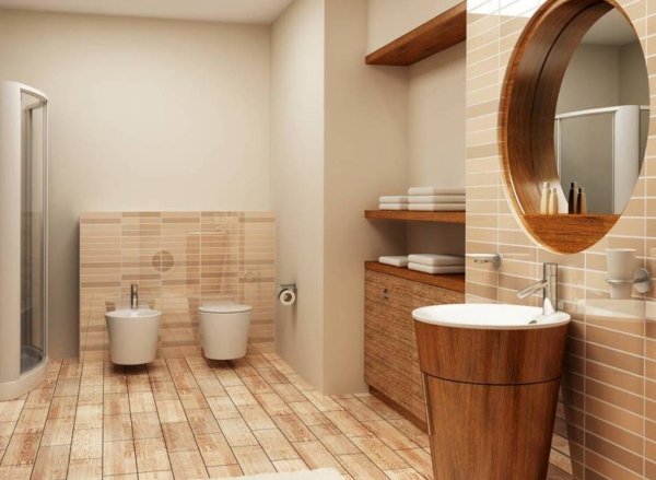 Дизайн плитки у ванній