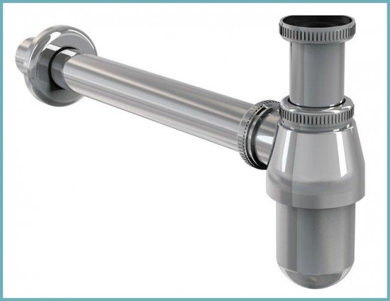 Вибираємо правильний сифон для кухонної мийки (раковини)