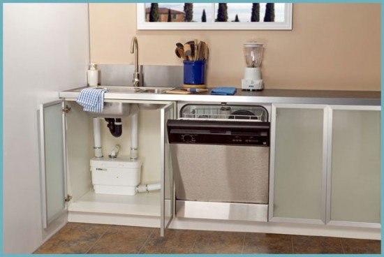 Каналізаційний кухонний насос: види, принцип роботи, тонкощі монтажу