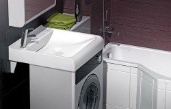Раковина над пральною машиною: рекомендації по вибору і установці своїми руками Раковина над пральною машиною: рекомендації по вибору і установці своїми руками