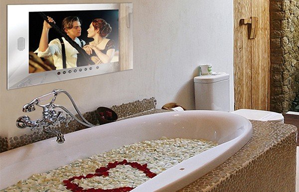 Телевізор для ванної: як вибрати і як встановити новомодний гаджет