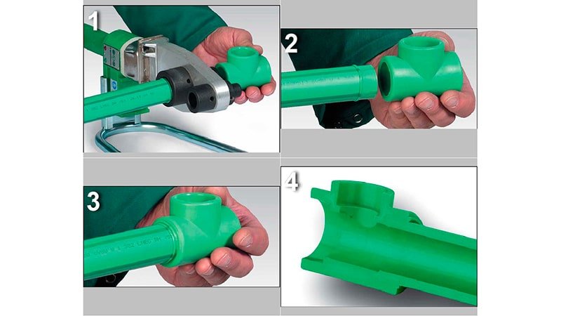 Як паяти поліпропіленові труби: паяльник і відео в допомогу