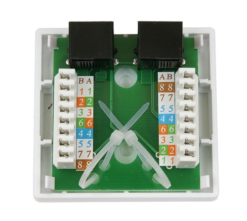 Підключення розетки rj 45