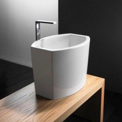 Накладна раковина на стільницю: вибираємо і встановлюємо своїми руками Накладна раковина на стільницю: вибираємо і встановлюємо своїми руками