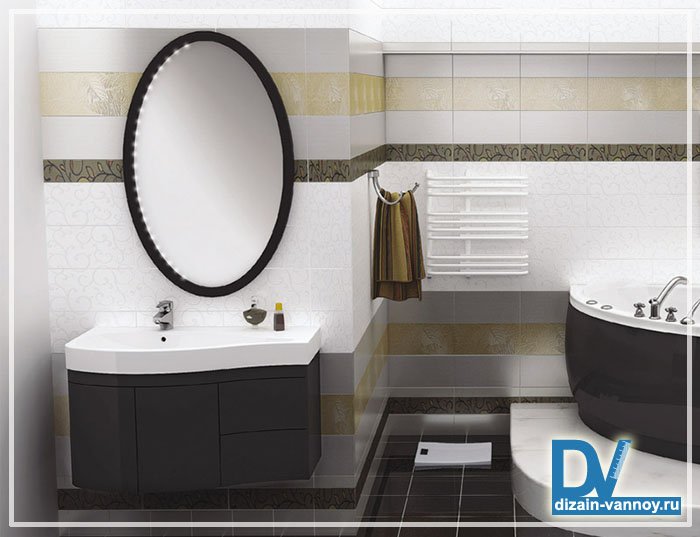 Кругле і овальне дзеркало у ванну кімнату   фото інтерєрів і вибір