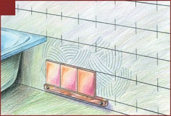 Інструкція як клеїти плитку у ванній на стіну самостійно