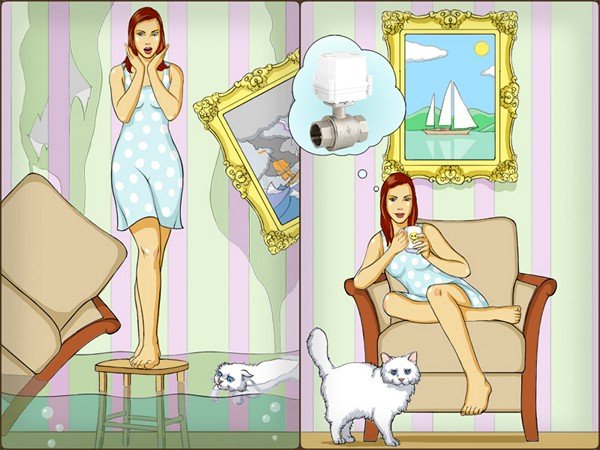 Захист від протікання води: пристрій системи і принцип самостійного монтажу