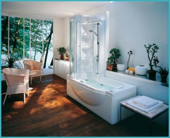 Комбінована душова кабіна з ванною — особливості, переваги і недоліки, відгуки власників