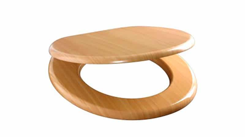 Деревяне сидіння для унітазу: особливості монтажу