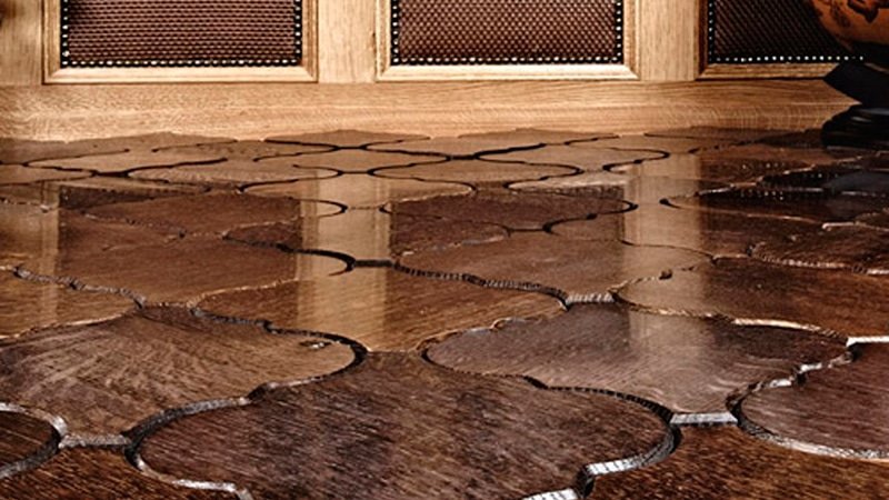 Плитка під дерево у ванній: фото приклад обробки ванної деревом