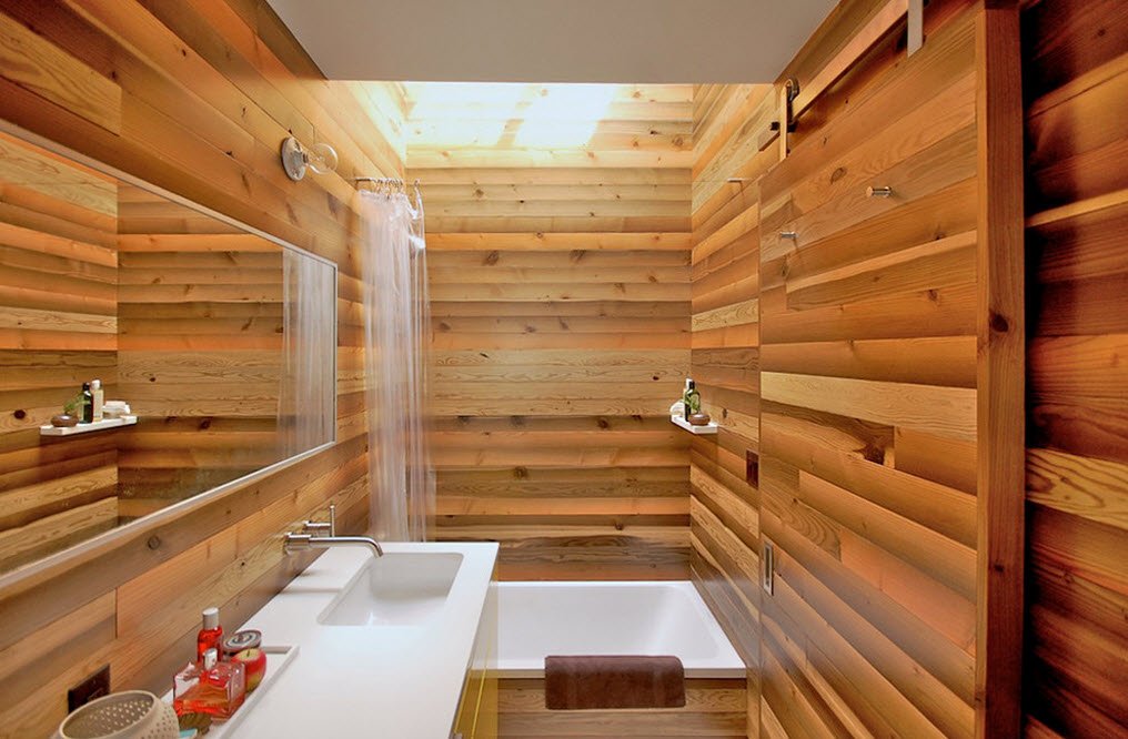 Якими зробити стіни у ванній крім плитки Якими зробити стіни у ванній крім плитки