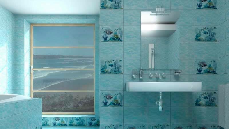 Лагуна плитка для ванної: колекція фото