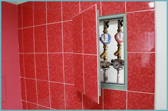 Сантехнічний люк невидимка: конструктивні відмінності і послідовність встановлення