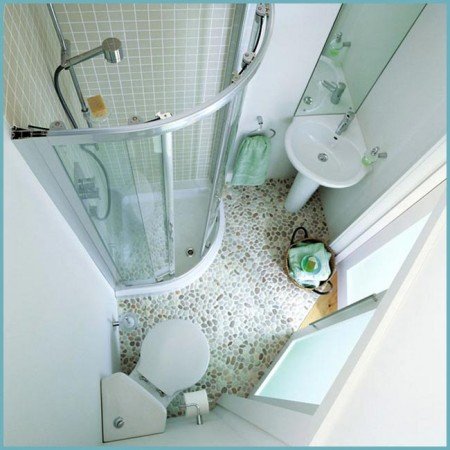 Маленька ванна кімната: дизайн інтерєру з душовою кабіною