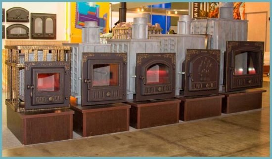 Дровяні печі для лазні чавунні різних виробників і відгуки про них