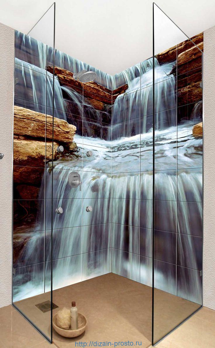 Панно з плитки в ванну, як вибрати і існуючі види