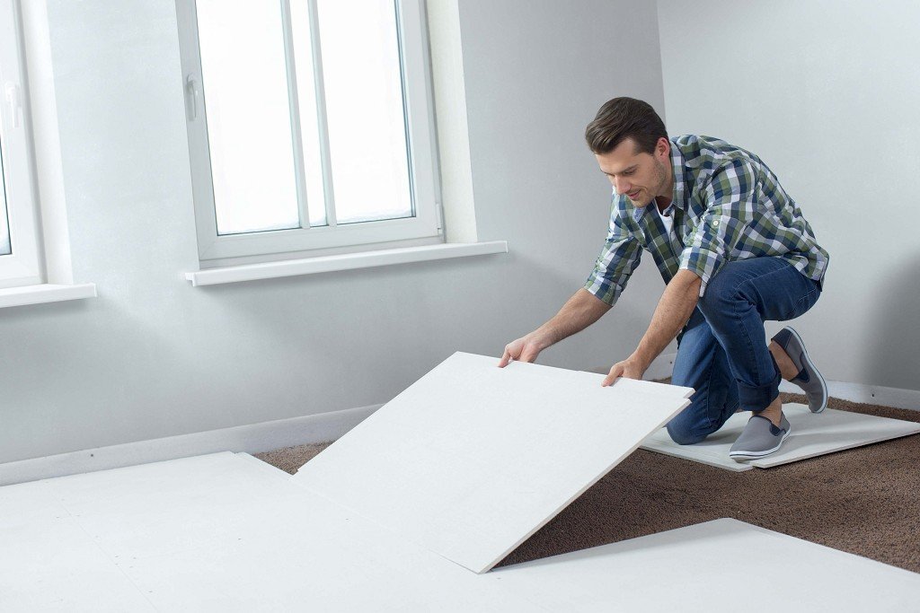 Стяжка виправить всі нерівності підлоги