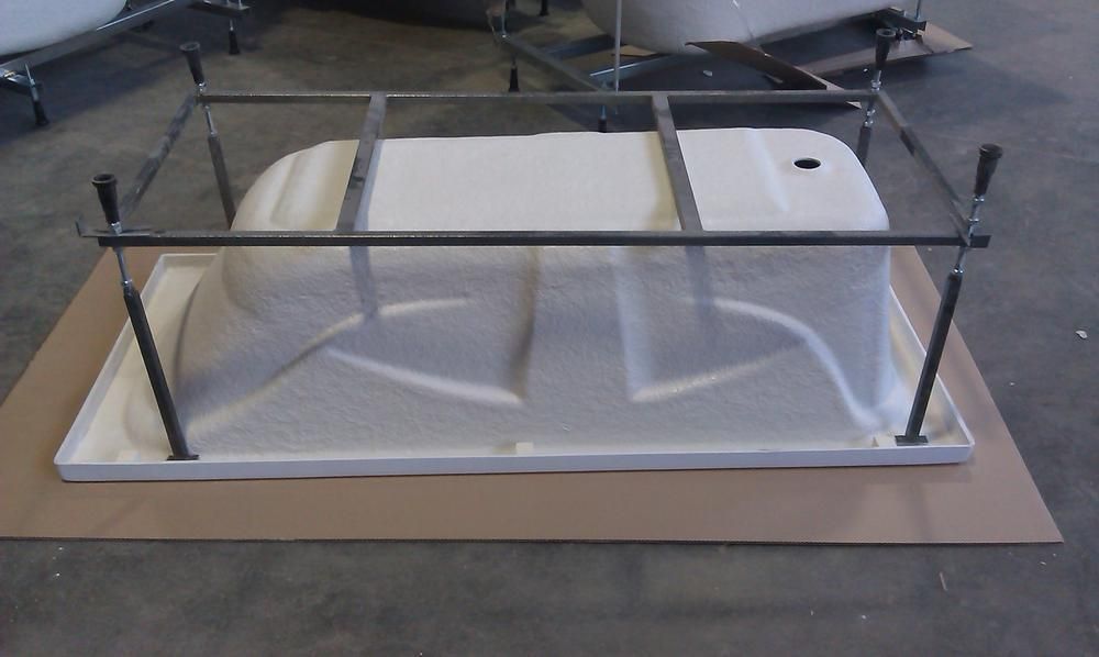 Установка акрилової ванни своїми руками