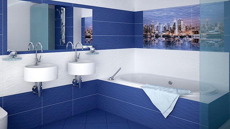 Як вибрати плитку для ванної та туалету: фото рада