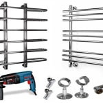 Установка рушникосушки у ванній своїми руками