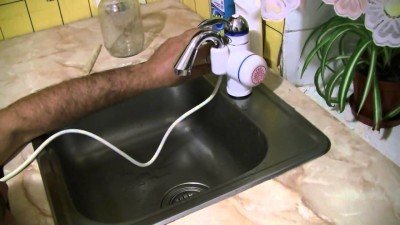 Проточний водонагрівач води на кран: схема роботи і ціни