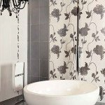 Плитка з малюнком для ванної: фото приклади дизайнів