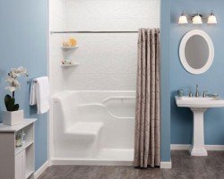 Пристосування для інвалідів і літніх людей: поручні для ванної та туалету, змішувач, підйомні механізми, стільчик, ванна з дверцятами та інші аксесуари, фото