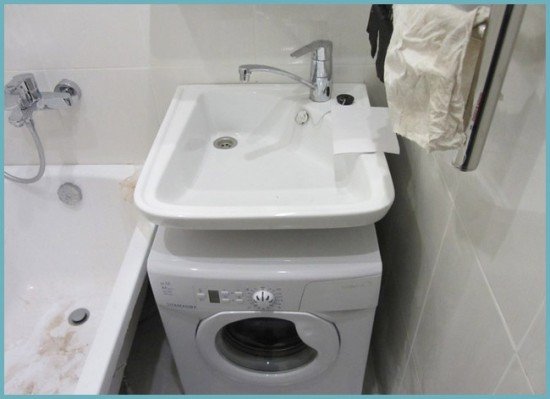 Раковина над пральною машиною: рекомендації по вибору і установці своїми руками