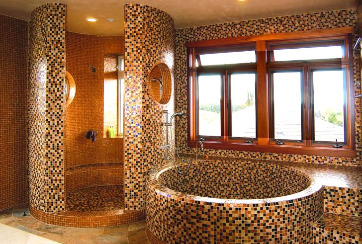 Дизайн плитки у ванній