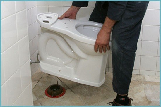 Як встановити унітаз на підлогу з кахлю (керамічної плитки) своїми руками