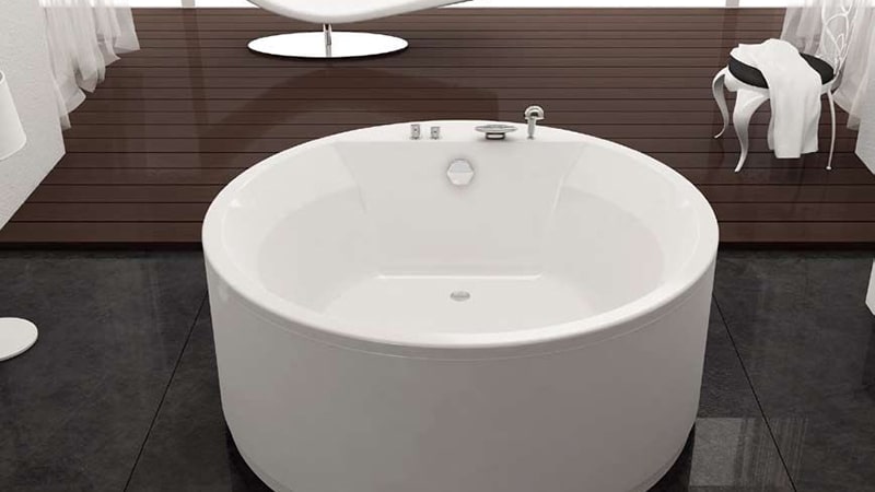 Ванна акрилова кутова: розміри і форми