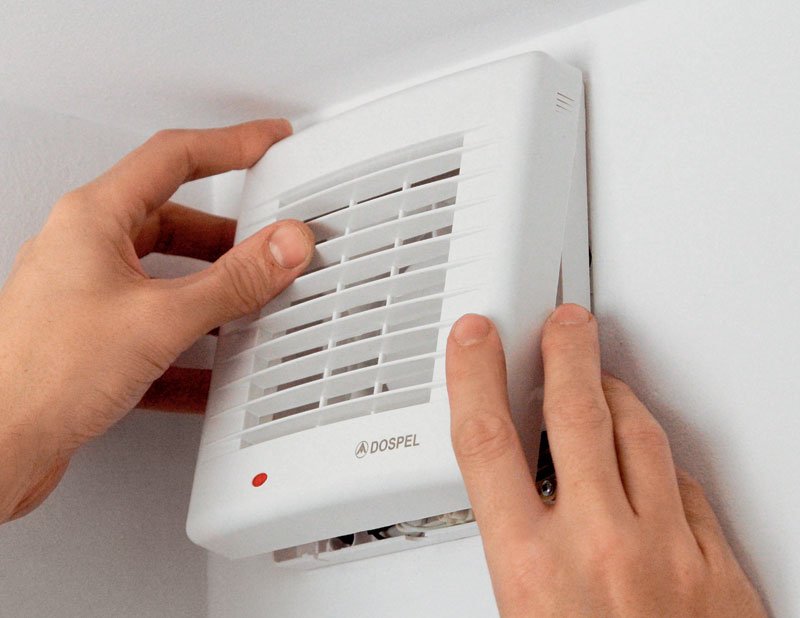 Які вентилятори для витяжки у ванній краще всього, та їх види