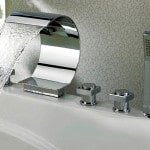 Каскадні змішувачі на борт ванни Каскадні змішувачі на борт ванни