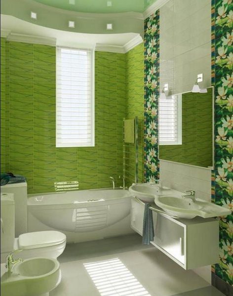 Пластикова плитка у ванну кімнату — види і особливості (фото, відео)