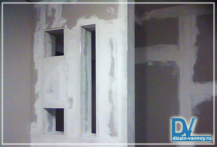 Перегородка для ванної кімнати   фото фальш стін, ширм та блоків