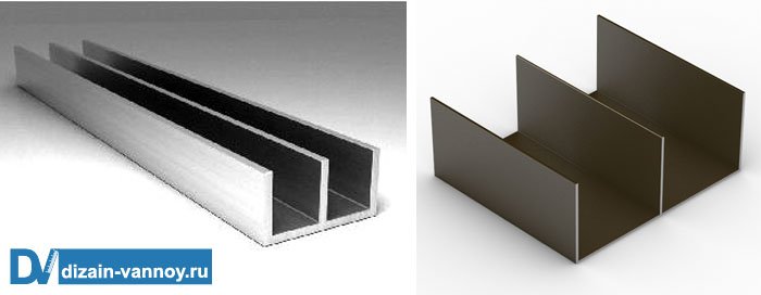 Дзеркальний екран під ванну   установка скляного екрану і каркаса