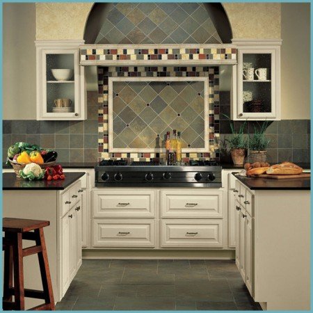 Вибираємо плитку на кухню: для укладання на підлогу і на фартух