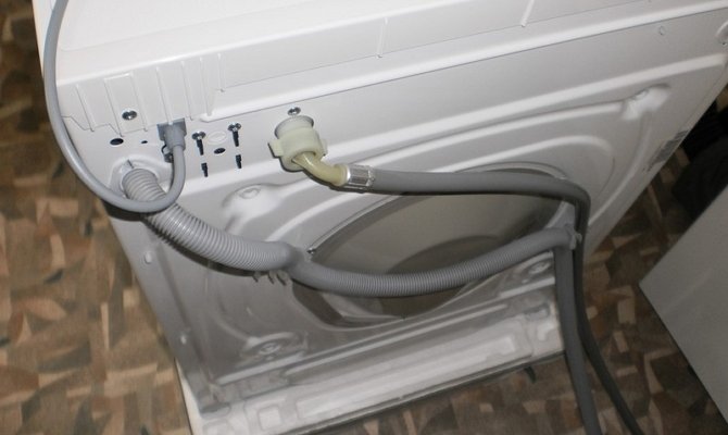 Шланг для пральної машинки заливний і зливний
