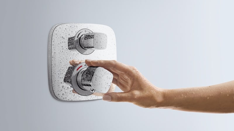 Вбудовуваний змішувач для душу прихованого монтажу