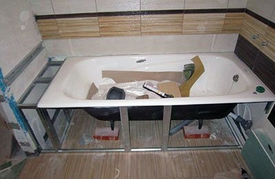 Установка ванни після укладання плитки: як правильно зробити своїми руками?
