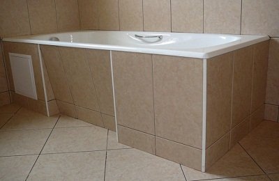 Екран для ванни своїми руками: як правильно зробити +фото