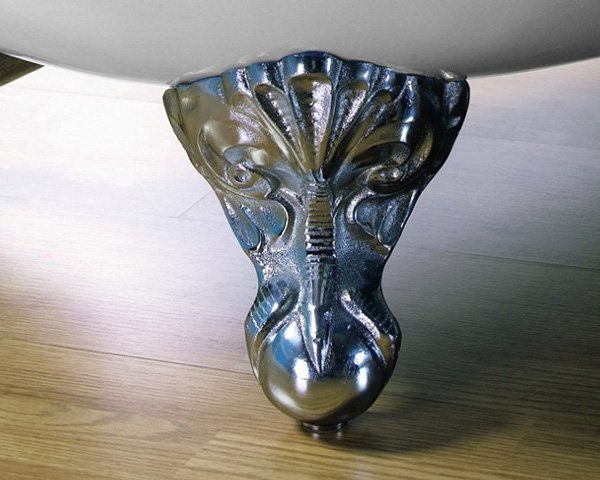 Ніжки для ванни: види і тонкощі установки