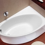 Ванни акрилові: кутові асиметричні