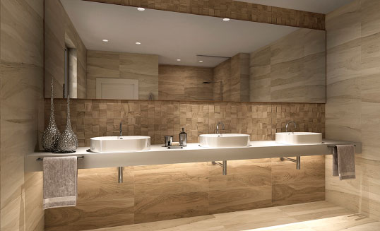 Настінна плитка у ванну кімнату, які є види і як вибрати
