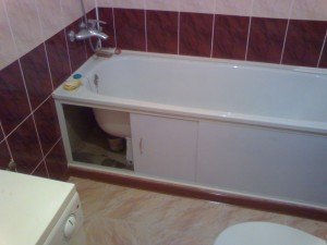 Установка ванни своїми руками