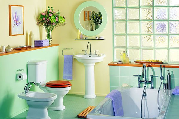 Ванна кімната дизайн, багато готових рішень