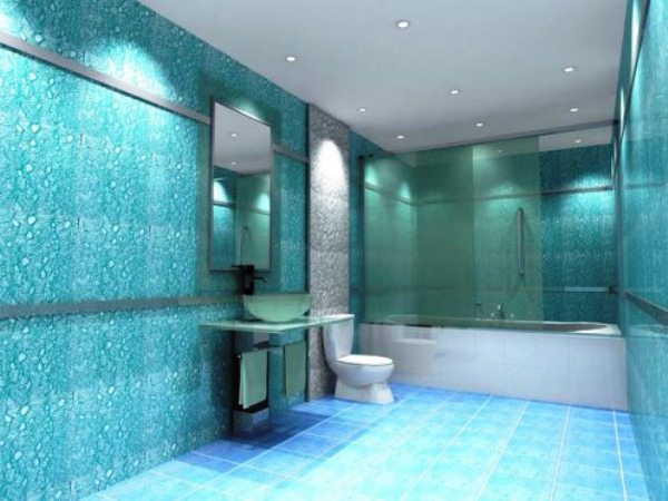 Шпалери в ванну кімнату, їх види та правила підбору