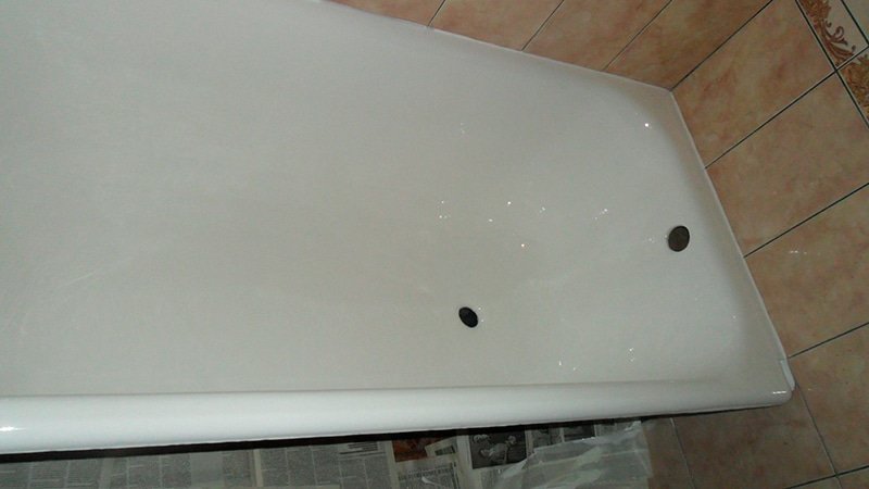 Реставрація ванни рідким акрилом своїми руками