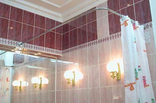 Штанга для душу ванної, правила вибору