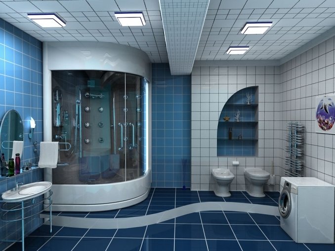 Дизайн проект ванної кімнати: колір, сантехніка, планування, меблі